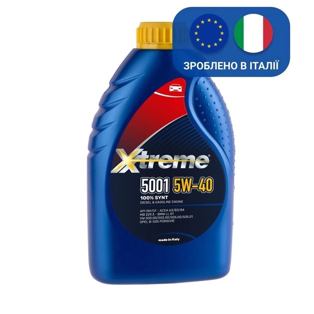 Олива моторна Xtreme 5001 5W–40 /1л